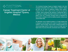 Tablet Screenshot of functionaloncology.com